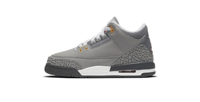 Женские кроссовки Air Jordan 3 retro "cool grey" 398614-012