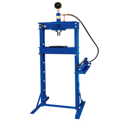 Пресс гидравлический 12 тонн, напольный, цвет синий RAL 5005 ROSSVIK