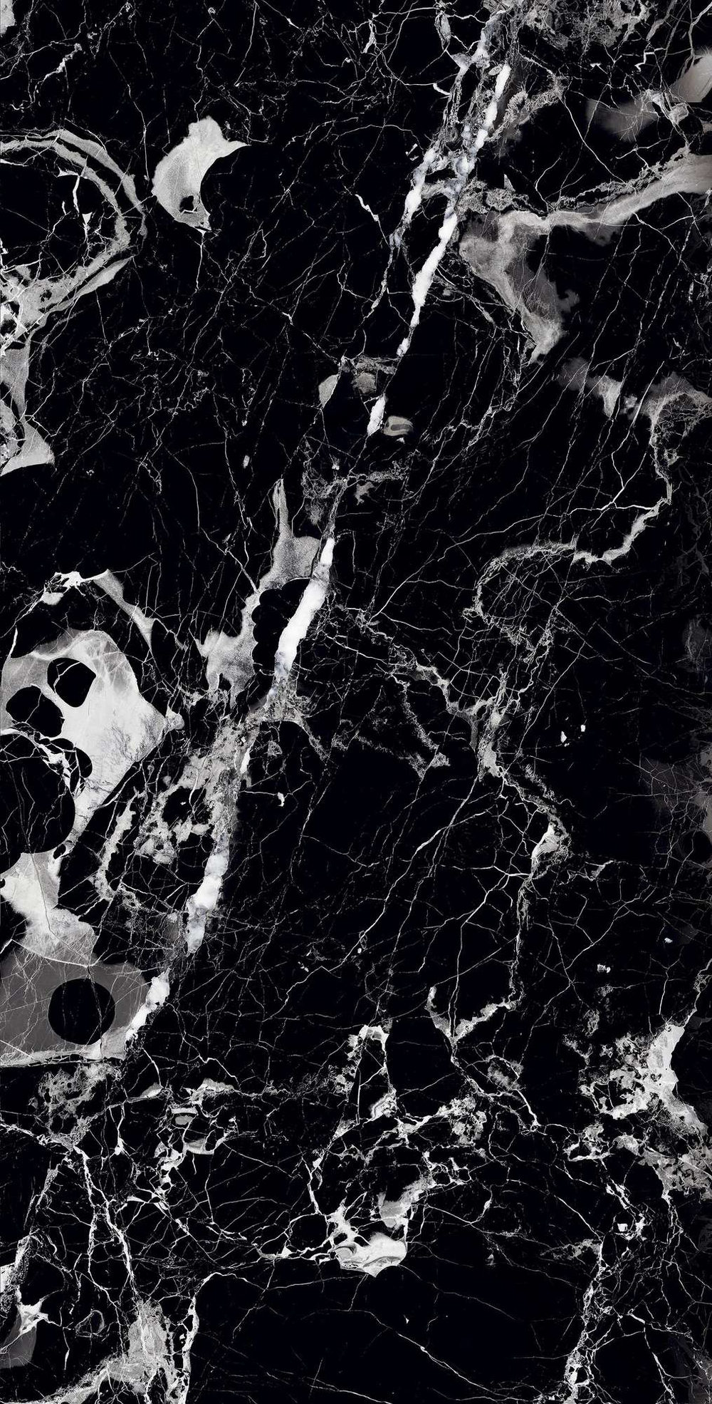 Керамогранит, Arcadia Ceramica, ELEGANT NERO, 1200x600 мм, суперглянцевая