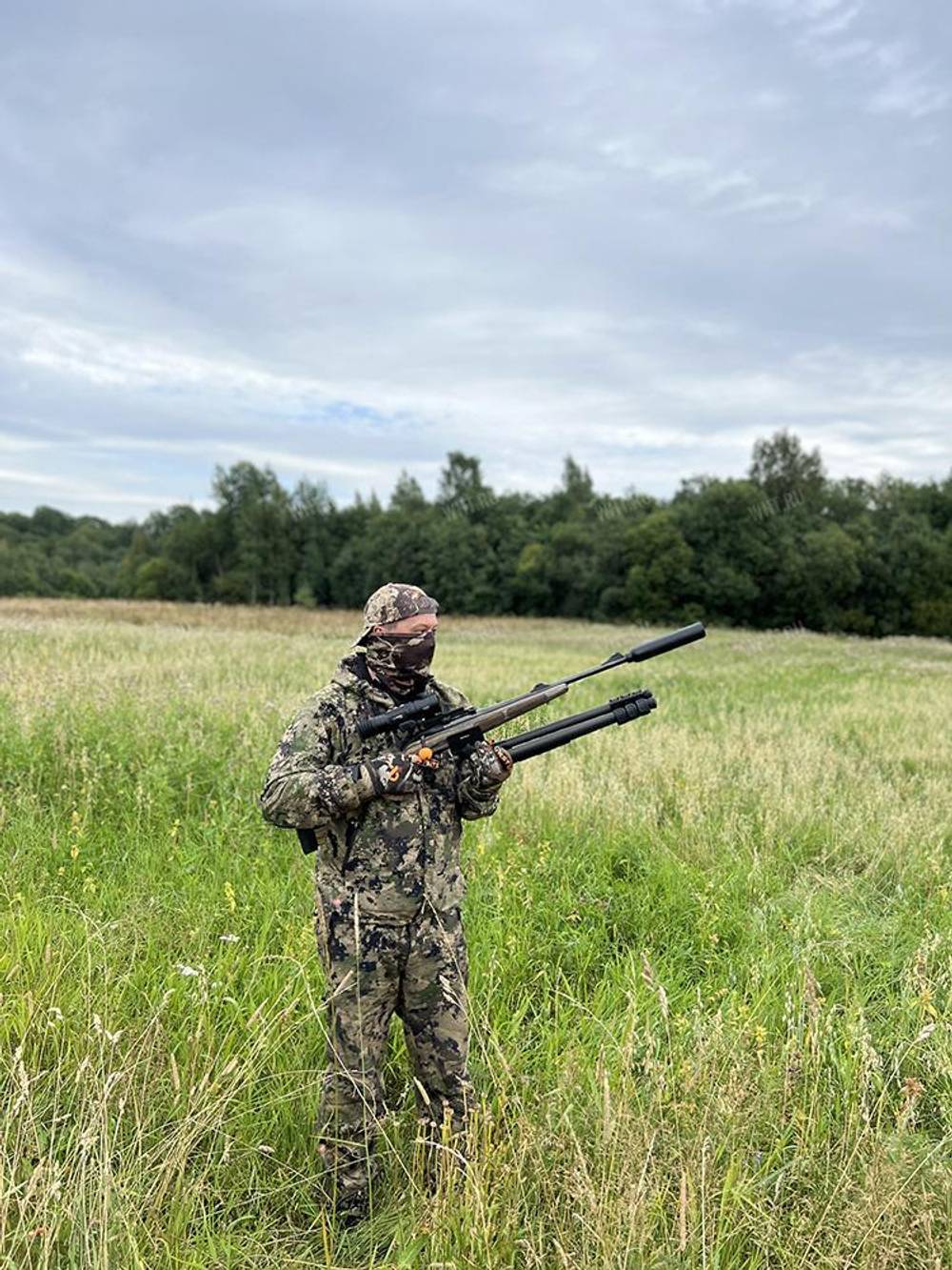 Штатив для стрельбы RifleSpec DUO (+ монопод) c платформой-зажимом (1,65 м)
