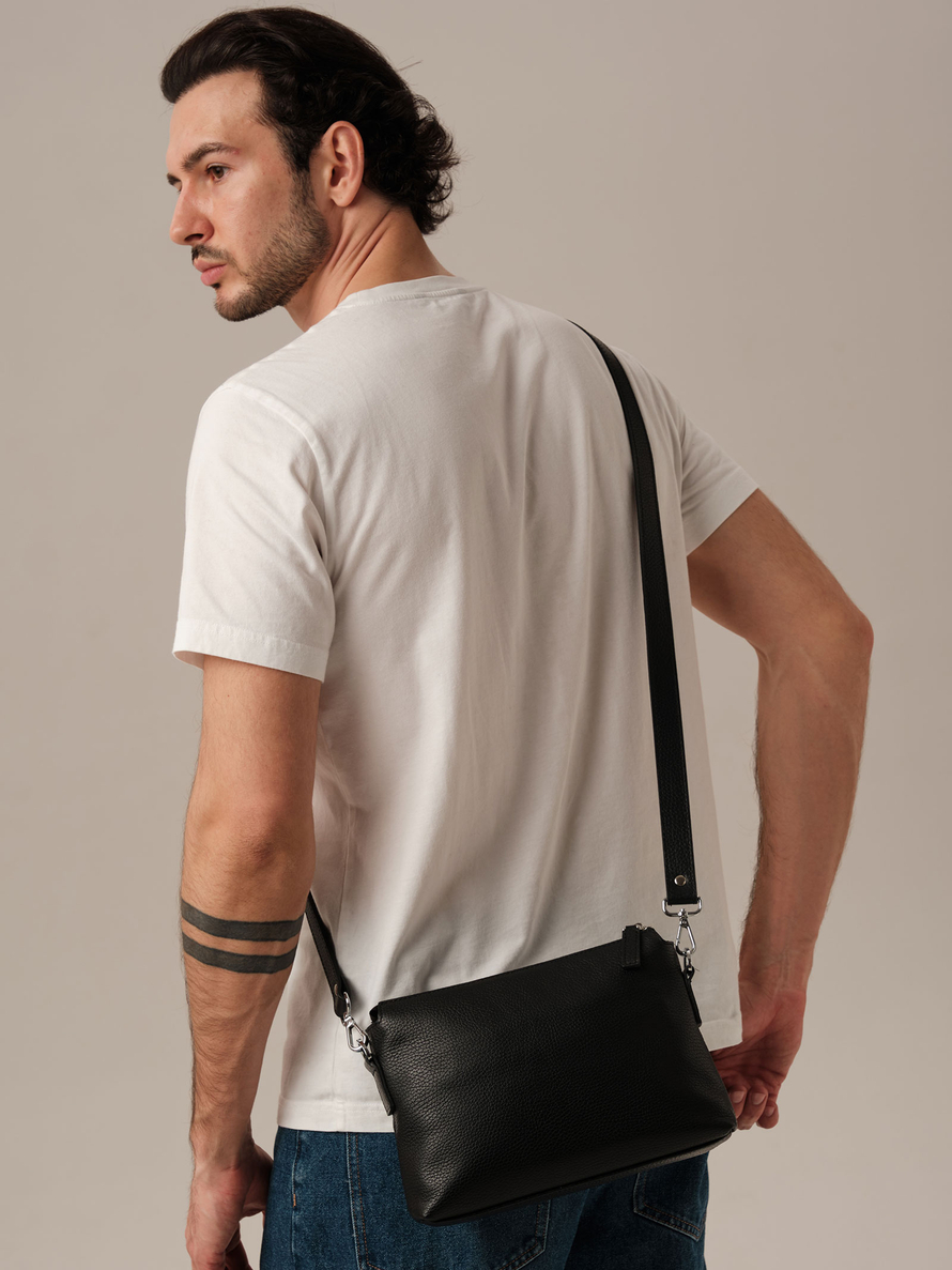 Мужская сумка кроссбоди DBR 7131 черный