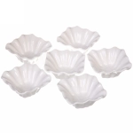 Набор соусников «White magic» 6шт «Листья»