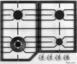 Встраиваемая газовая варочная панель Kuppersberg FS 601 W Silver