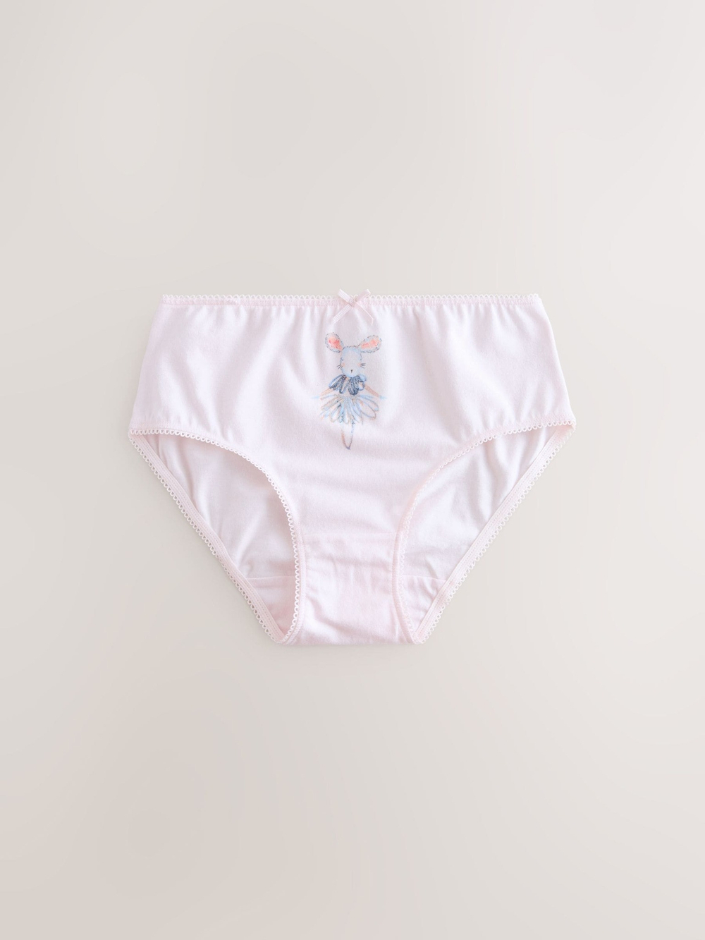 Трусы для девочки Next E87-090, 10 шт., Белый, Голубой