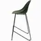 Барный стул Vid зеленый с черными ножками