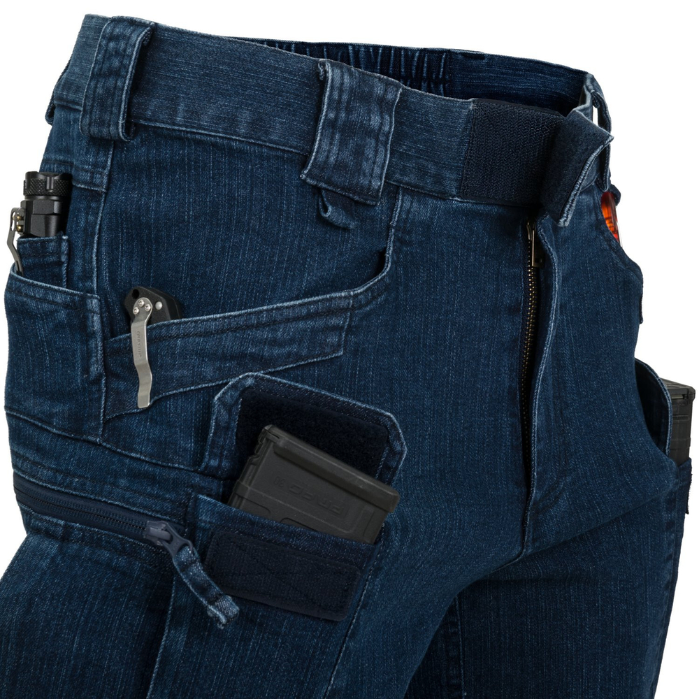 Helikon-Tex Urban Tactical Shorts 11 - Denim Stretch - Marine Blue