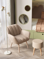 Пуф с ящиком Store Woody рогожка бежевая