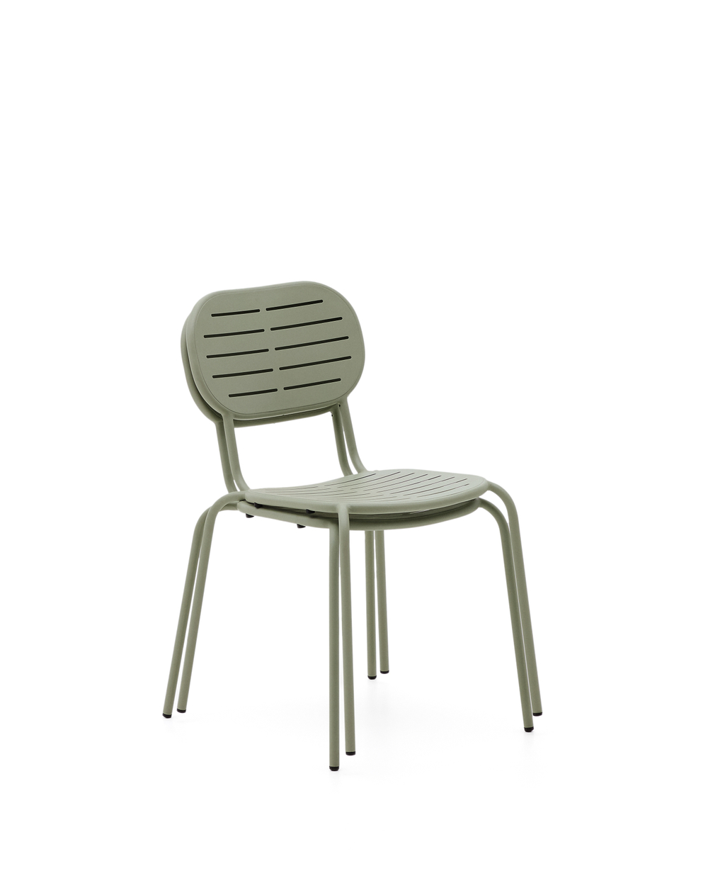 Уличный стул Brai из оцинкованной стали бирюзового цвета