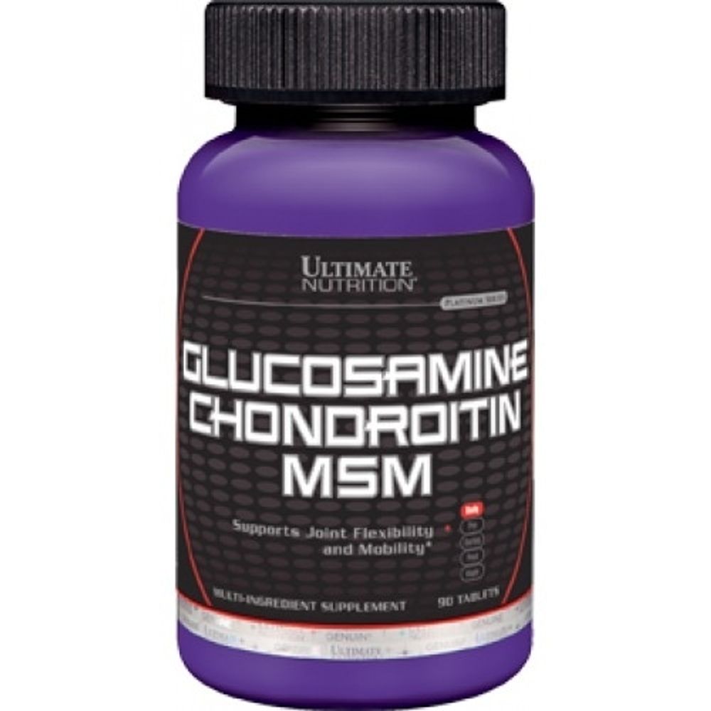 Ultimate Nutrition Glucosamine &amp; Chondroitin &amp; MSM 90таб