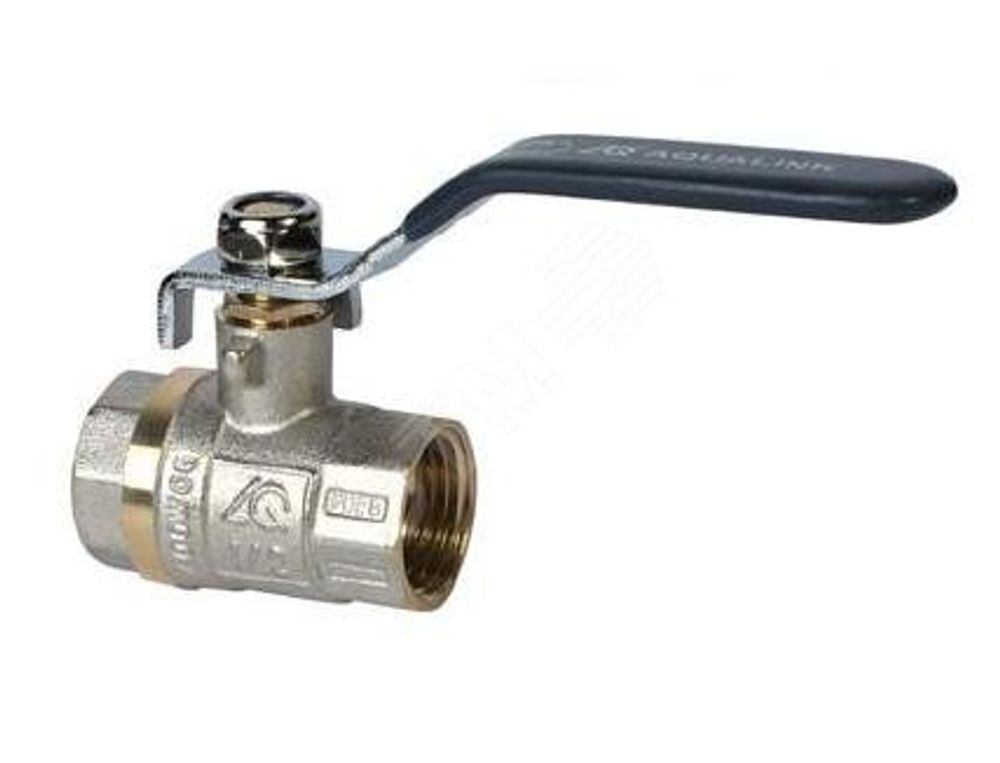 Кран шаровый 3/4 в-в ручка Aqualink, 01144