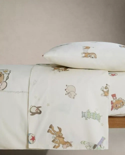 ZARA HOME ДЕТСКАЯ ВЕРХНЯЯ ПРОСТЫНЯ TOY STORY ©DISNEY, РАЗНОЦВЕТНЫЙ