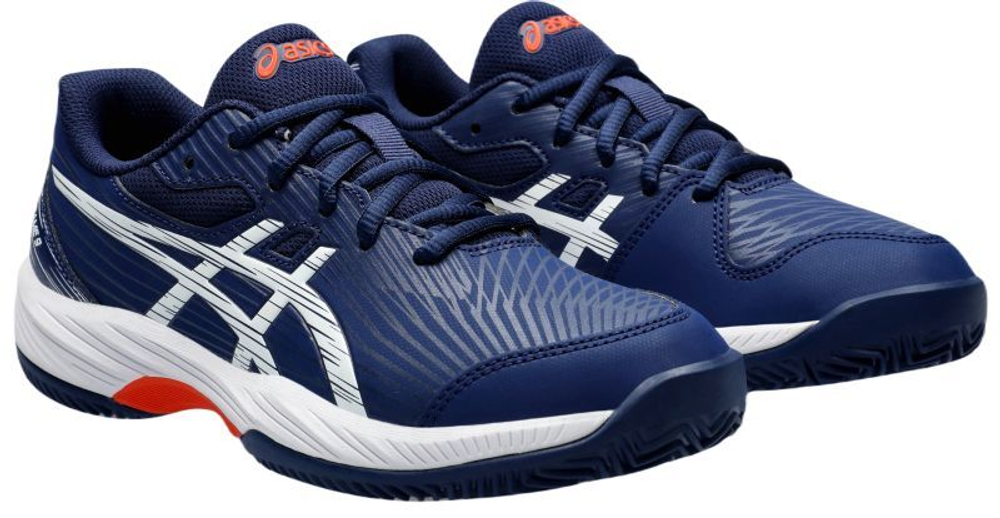 детские Кроссовки теннисные Asics Gel-Game 9 GS Clay/OC - небесный