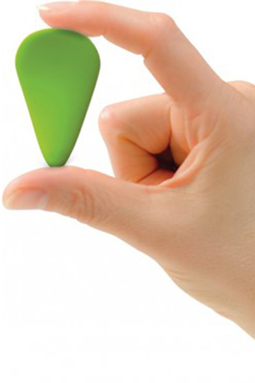 Зеленый перезаряжаемый вибромассажер Spirit by Leaf (Цвет: зеленый)