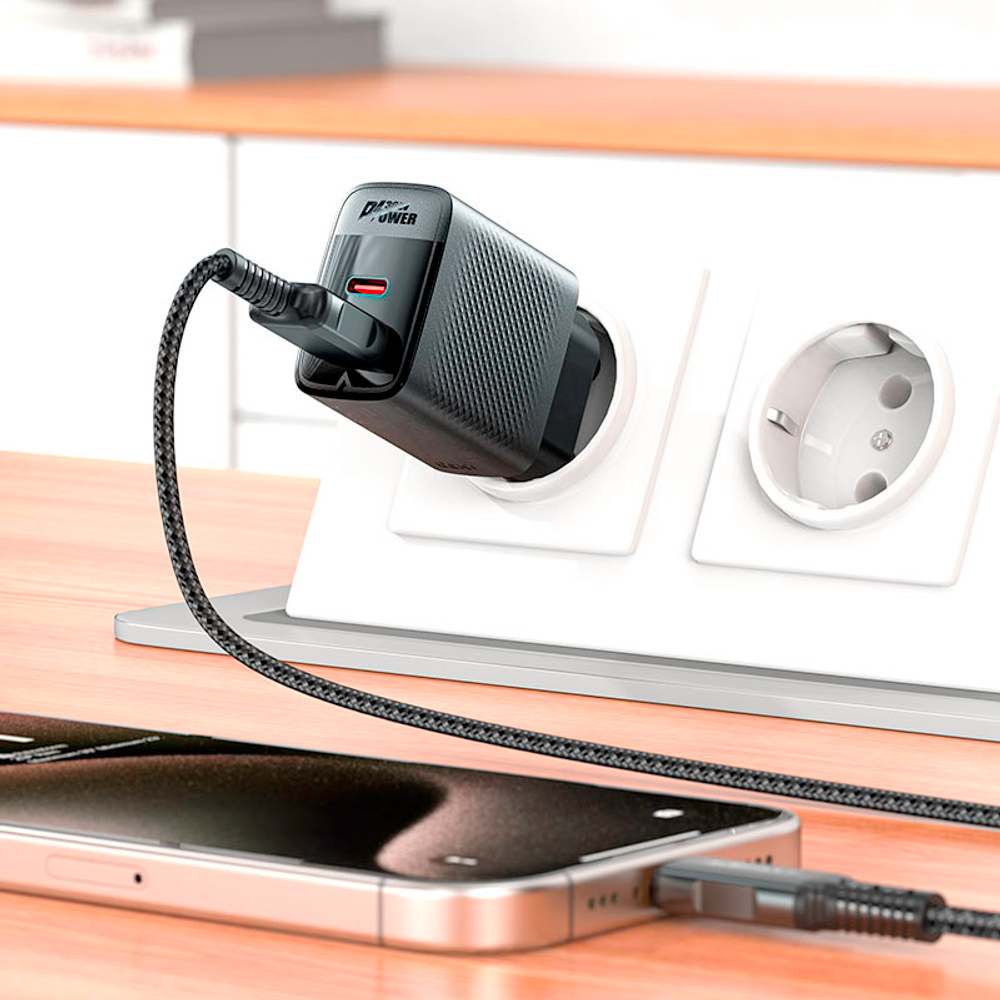 Сетевое зарядное устройство ACEFAST A98 PD30W GaN