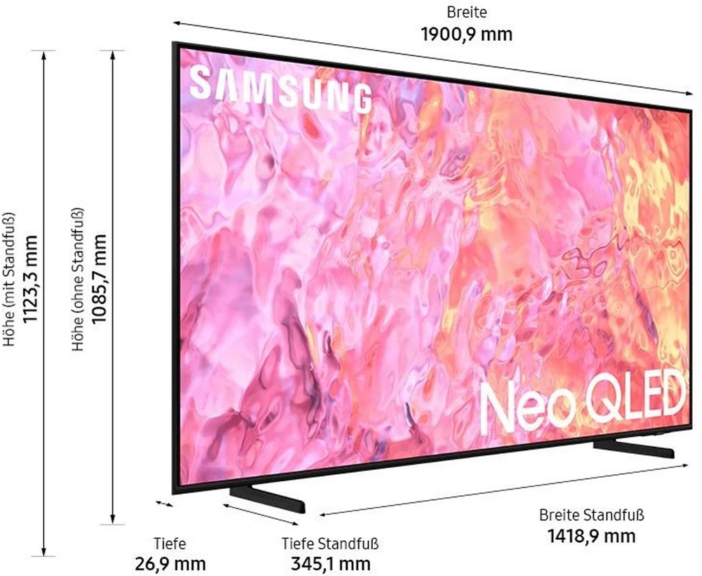 Телевизор Samsung QLED 4K QE85Q60CAT