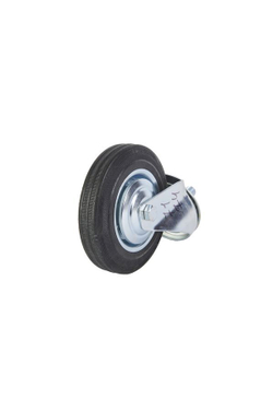 Колесо поворотное SCt 63 160 мм резина с болтом (F)