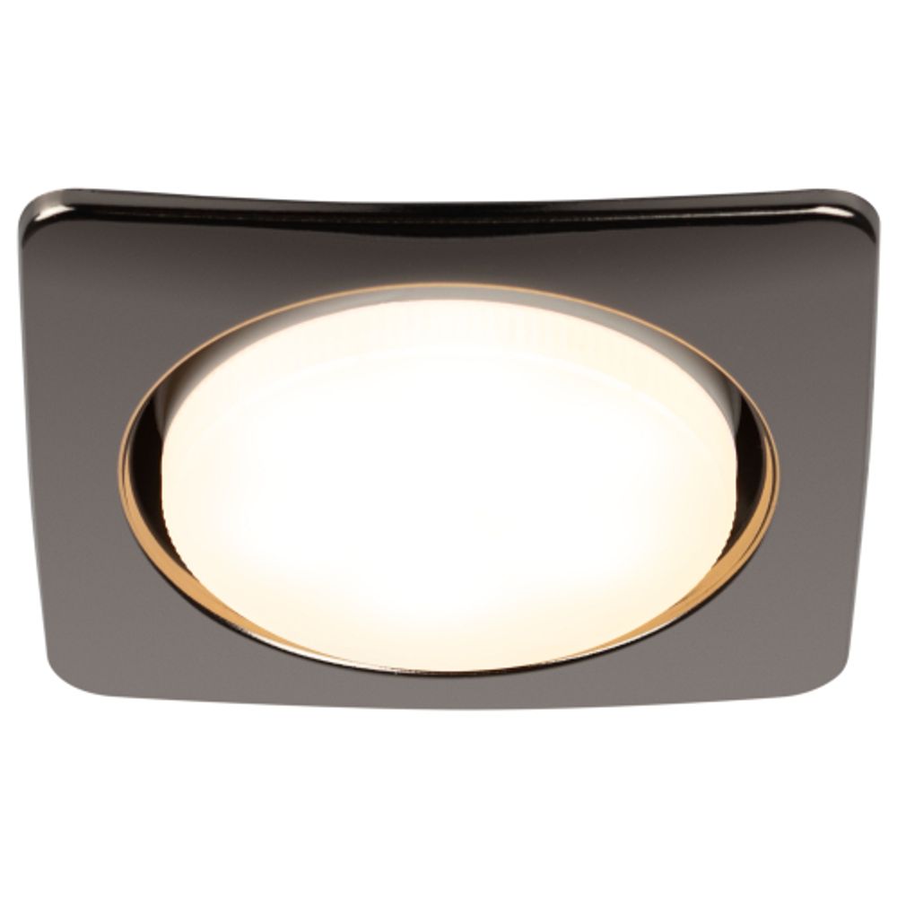 Светильник встраиваемый ЭРА KL71 BK /1 (к) под лампу GX53 черный металл термокольцо в комплекте