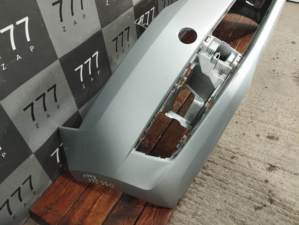 Бампер передний Skoda Rapid 1 12-20 Б/У Оригинал 60U807221F