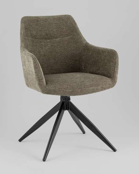 Крутящийся стул Kenton серо-зеленый