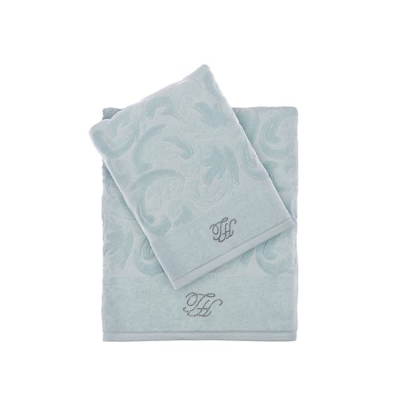 Набор полотенец  Baroc (бирюза)  3 пр 30х50 50Х100 и  90Х150   TIVOLYO HOME Турция