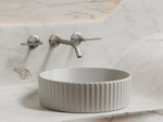 Умывальник чаша накладная круглая (цвет Серый Матовый) Element 360x360x115мм