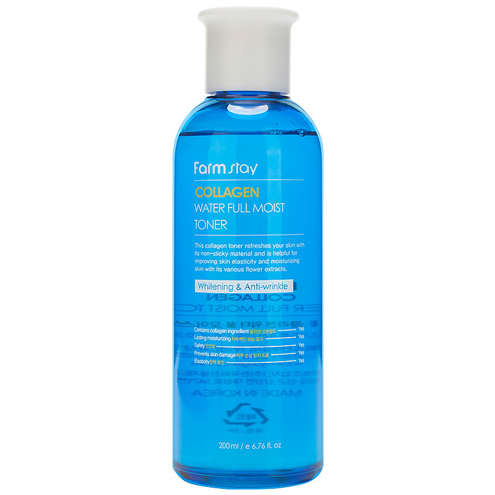 Увлажняющий тонер FarmStay с коллагеном Collagen Water Full Moist Toner