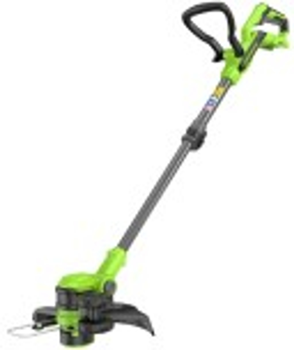 Триммер аккумуляторный GREENWORKS 2113207UB 24V, 30 см, с 1хАКБ 4 Ач и ЗУ