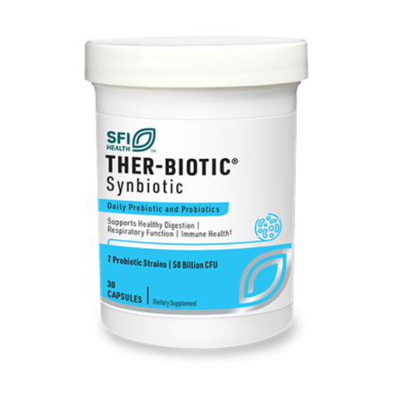 Ther-Biotic® Synbiotic 50 Billion CFU 30 капсул Klaire Labs / SFI Health