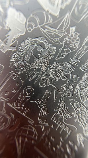 Пластина для стемпинга Enigma Stamping №024