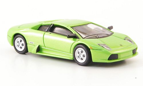 Автомобиль Lamborghini Murcielago, светло-зеленый металлик, 2001, 1:87