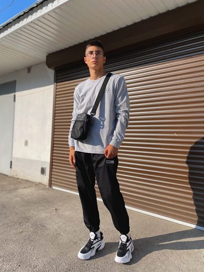 Сумка ТАЙНА через плечо черный/пыль