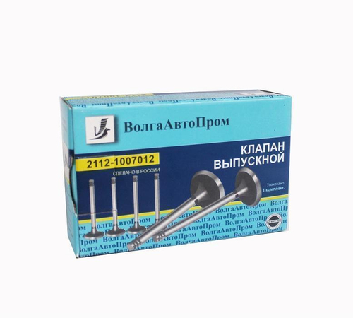Клапан двс ВАЗ 2112 выпускной 8шт ВолгаАвтопром