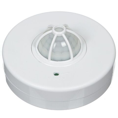 Датчик движения потолоч, 1100 Вт, 5-480 с, 2-8 м, 120, 360, IP33, 5+ лк, TDM, ДДП-01, SQ0324-0004