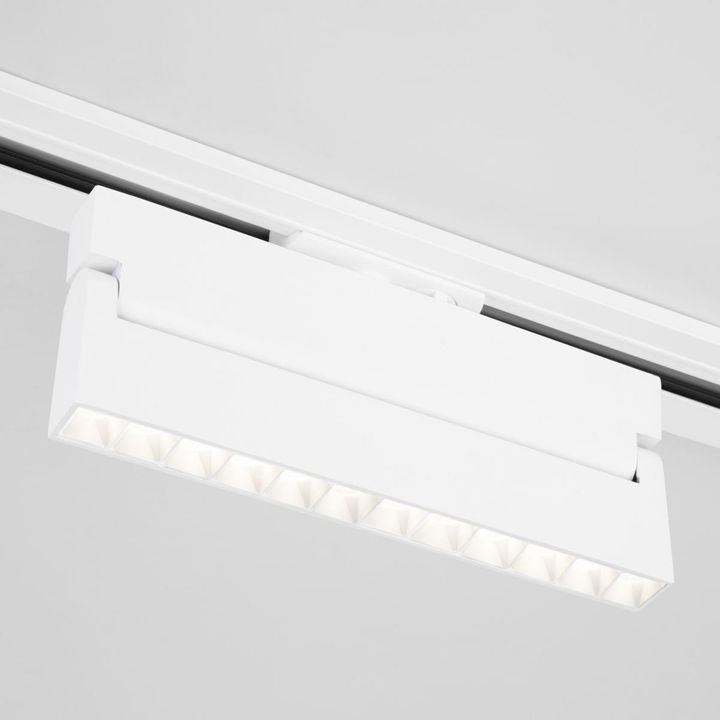 Трековый светодиодный светильник Elektrostandard Garda 85018/01 белый a057443
