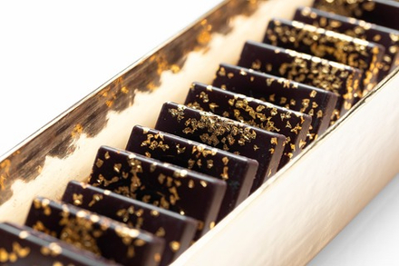 Шоколад Ekhi Gold с золотом серии «Horizon» футляр 20 штук