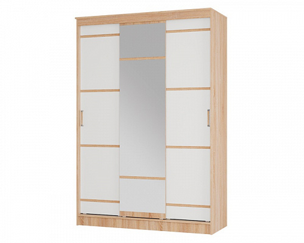 Шкаф-купе Сакура 150 см, дуб сонома