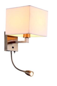 Бра A9249AP-2AB бронза Hall Arte Lamp