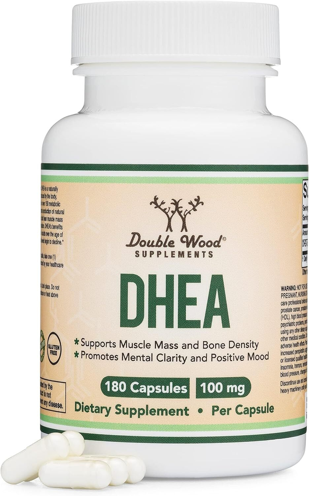 Double Wood DHEA 180x100 mg caps