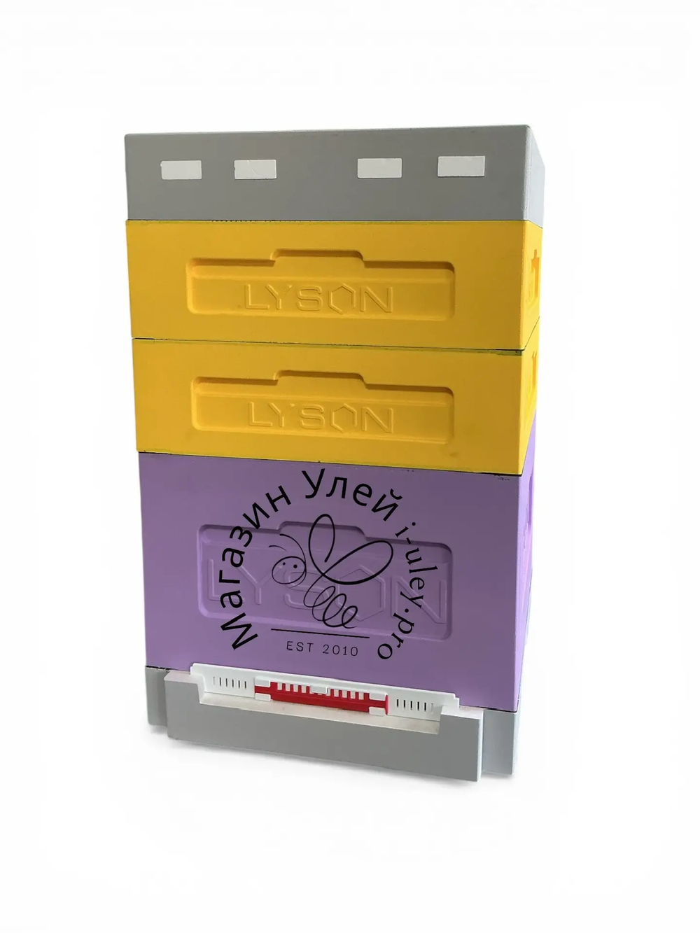 Улей 12 рамочный ППС +2 магазина (Лысонь Вологда) комплект