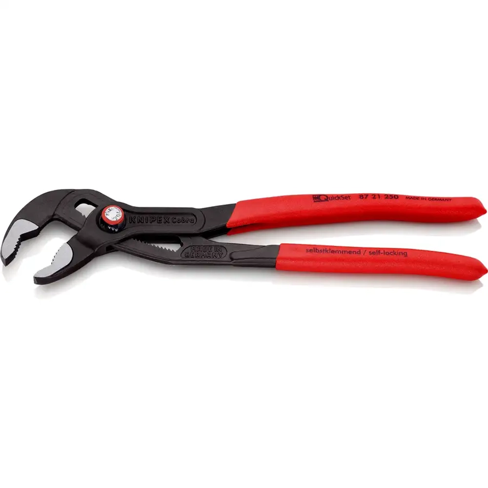 Клещи трубные Cobra® QuickSet 250 мм Knipex 87 21 250