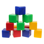 Кубики "Веселые кубики" 12 дет (Новокузнецк)