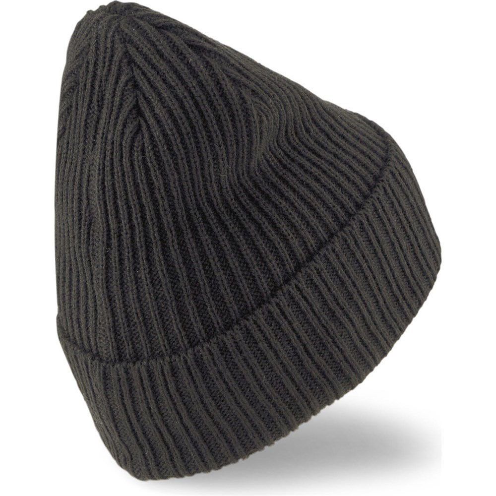 Шапка спортивная PUMA Classic Cuff Beanie, 02482601, черный