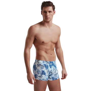 Мужские трусы боксеры белые с принтом Doreanse 1800