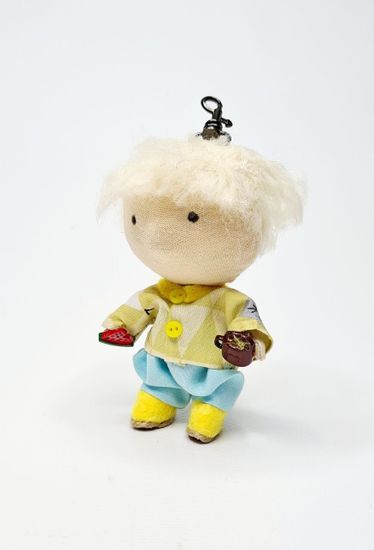 Игрушка-брелок куколка "Егорка"