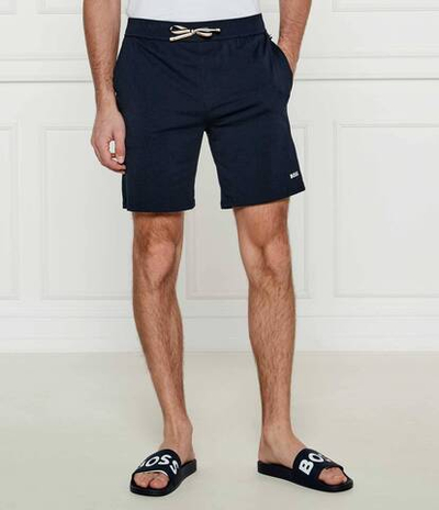 Пижамные шорты Unique BOSS BLACK - темно-синий(50515394)