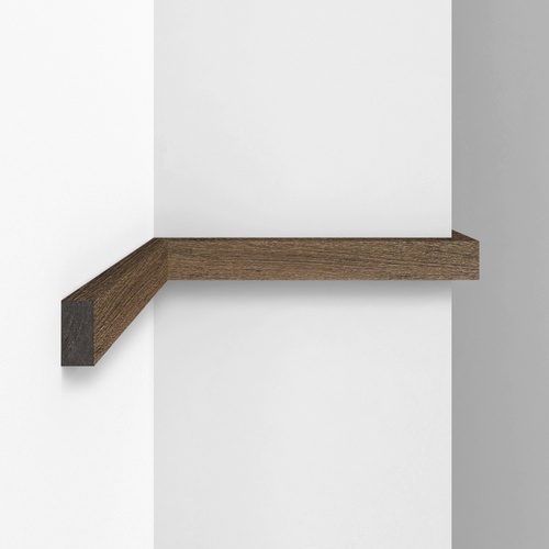 Молдинг гладкий Decomaster ECO LINE D047-88 20х10х2900 мм