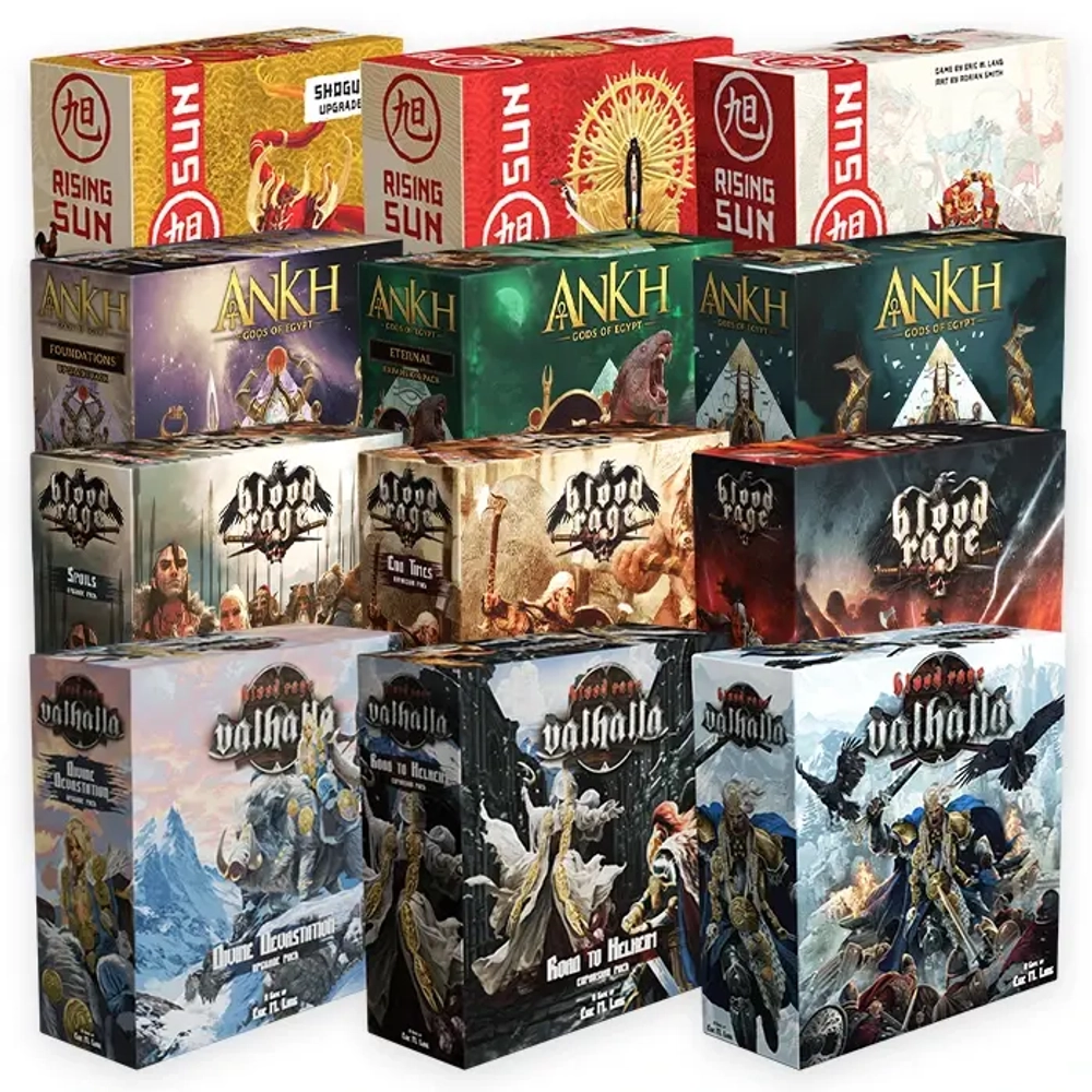 Blood Rage: Valhalla - настольная игра