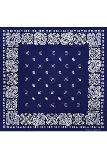 Бандана Рикардо Милос темно-синяя