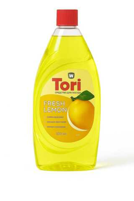 Гель для посуды TORI Fresh Lemon 900 мл