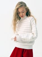 Джемпер для девочки AT1215 белый